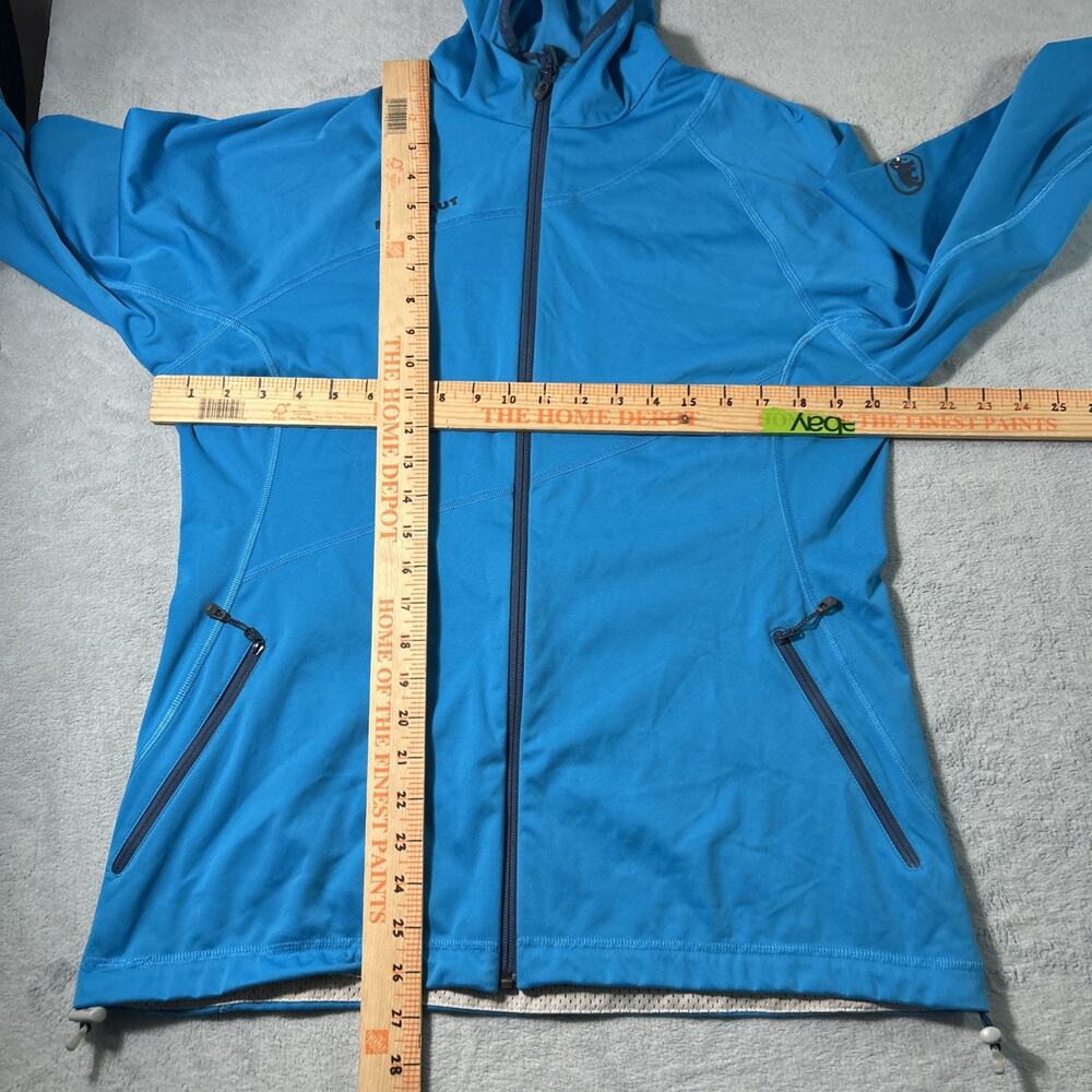 Mammut Lemah Hoodie Jacket Womens Large Midweight Softshell Ultimate Comfort - Picture 15 of 16